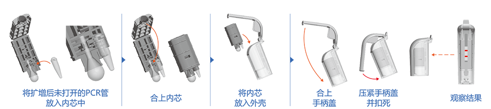 一次性核酸检测装置